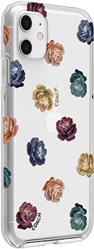 Coach - Dreamy Peony Protective Case for Apple iPhone 11 Pro Max - Clear/Rainbow/Glitter (Clear/Rainbow/Glitter, iPhone 11 Pro Max 6.5")