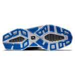 FootJoy Men's Pro|SL Golf Shoe, Black/Charcoal/Light Blue, 12 Wide