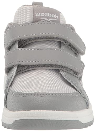 Reebok Kids WeeBok Low Sneaker, Pure Grey/White, 9.5 US Unisex Toddler