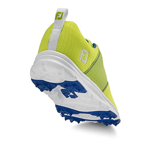 FootJoy Girls Enjoy Junior-Previous Season Style Golf Shoes Green 5 M, Lime, US Big Kid