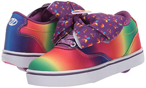 HEELYS Girl's Launch 20 JoJo (Little Kid/Big Kid/Adult) Rainbow/Tie-Dye 3 Little Kid
