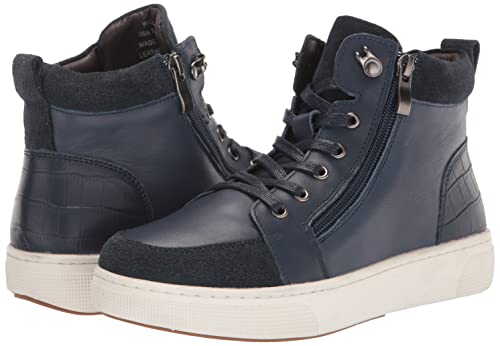 Propét Women's Kasia Sneaker, Navy, 9