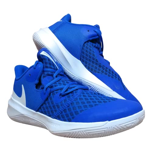 Nike Womens Hyperspeed Court Sneaker (Game Royale/White, 6)