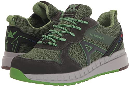 ALLROUNDER by MEPHISTO Women's Trail-Tex Sneaker, Black Olive, 6