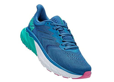 HOKA Arahi 5 Womens Shoes Size 10, Color: Vallarta Blue/Atlantis