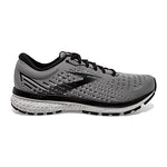 Brooks Men's Ghost 13 Running Shoe - Primer Grey/Pearl/Black - 10 Wide