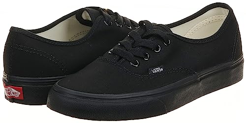 Vans Authentic, Black/Black, Size 7