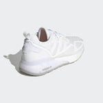 adidas ZX 2K Boost Shoes Kids', White, Size 3.5
