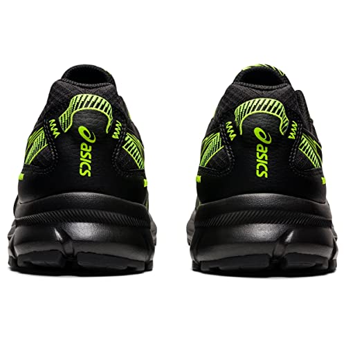 ASICS Men's Trail Scout 2 Running Shoes, 12, Black/Hazard Green