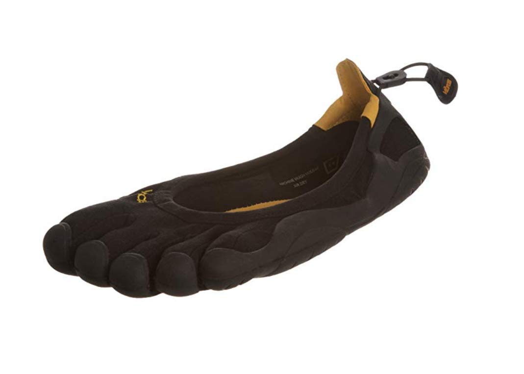 Vibram Women Five Fingers Classic Minimalist Walking Shoe 10.5 Black/Black