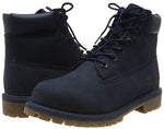 Timberland Unisex-Child 6 in Premium WP Boot Navy Nubuck