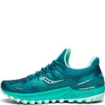 Saucony Women's Xodus ISO 3 Sneaker, green/aqua, 10.5 M US