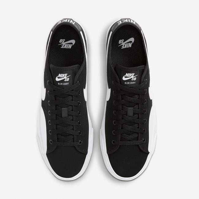 Nike mens SB BLZR Court CV1658 Shoes, Black/White/Gum-brown, 9