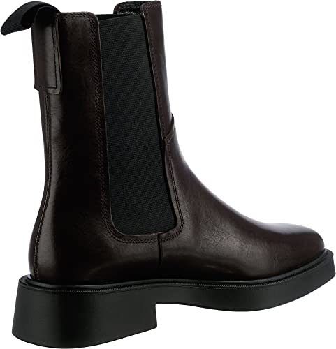 Vagabond Shoemakers Jillian Leather Chelsea Bootie Java EU 38 (US Women's 8) M