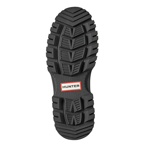 Hunter Women's Winica Waterproof Chelsea Boot, Medium Green Leather, 9