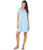 Lilly Pulitzer Kimi Dress Zanzibar Blue Fish Kiss MD