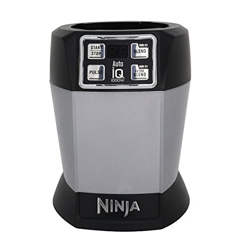 OEM Nutri Ninja Blender BL482 Auto-iQ Smooth Boost 1000 Watt Base (6 Fin) 18 24 and 32oz Tritan Cups 24oz Stainless Steel Cup Coffee Ice Grinder Blender Home Kitchen Appliance (Certified Refurbished)