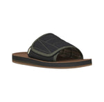 Sanuk mens Bixby Hemp Slide Sandal, Black, 11 US