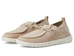 Hey Dude Women's Wendy Halo Beige Size 5 | Women's Shoes | Women's Slip On Shoes | Comfortable & Light-Weight