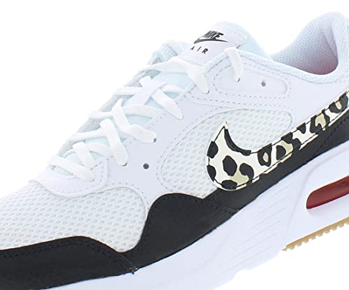 NIKE Women's Running Shoes, White Black Team Orange, 5.5