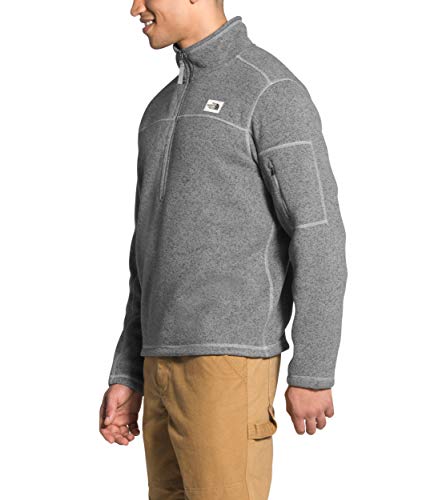 The North Face Men's Gordon Lyons ¼ Zip, TNF Medium Grey Heather, M
