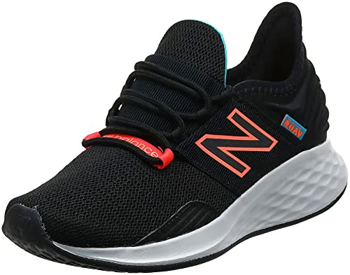 New Balance Fresh Foam Roav Black/Citrus Punch 7 B (M)