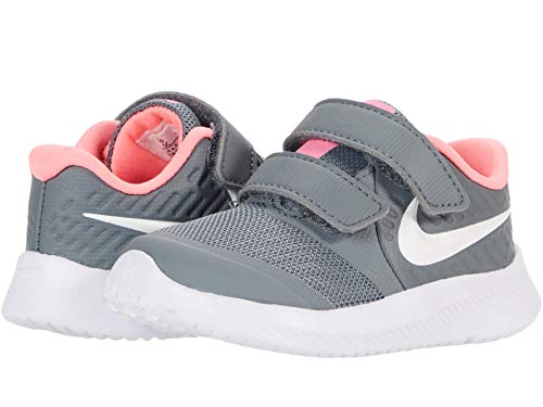 Nike Baby Boy's Star Runner 2 (Infant/Toddler) Smoke Grey/White/Sunset Pulse/Black 7 Toddler M