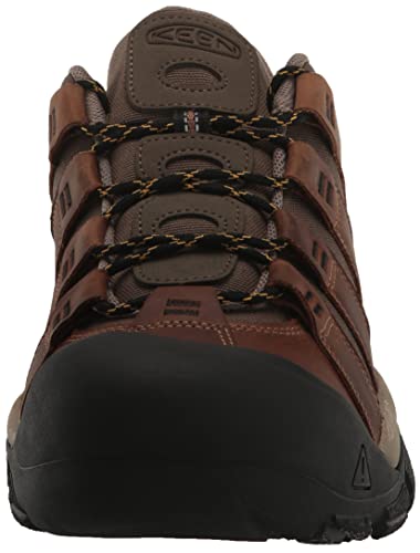 KEEN Men's Newport Durable Breathable Low Height Hiking Shoes, Toasted Coconut/Old Gold, 10