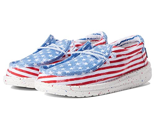 Hey Dude Boy's Wall (Toddler/Little Big Kid), Stars N Stripes, 35 EU