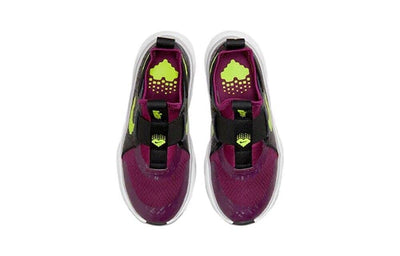 Nike Flex Plus Kids Casual Running Shoe, Sangria/Black/White/Volt, 6 Big Kid