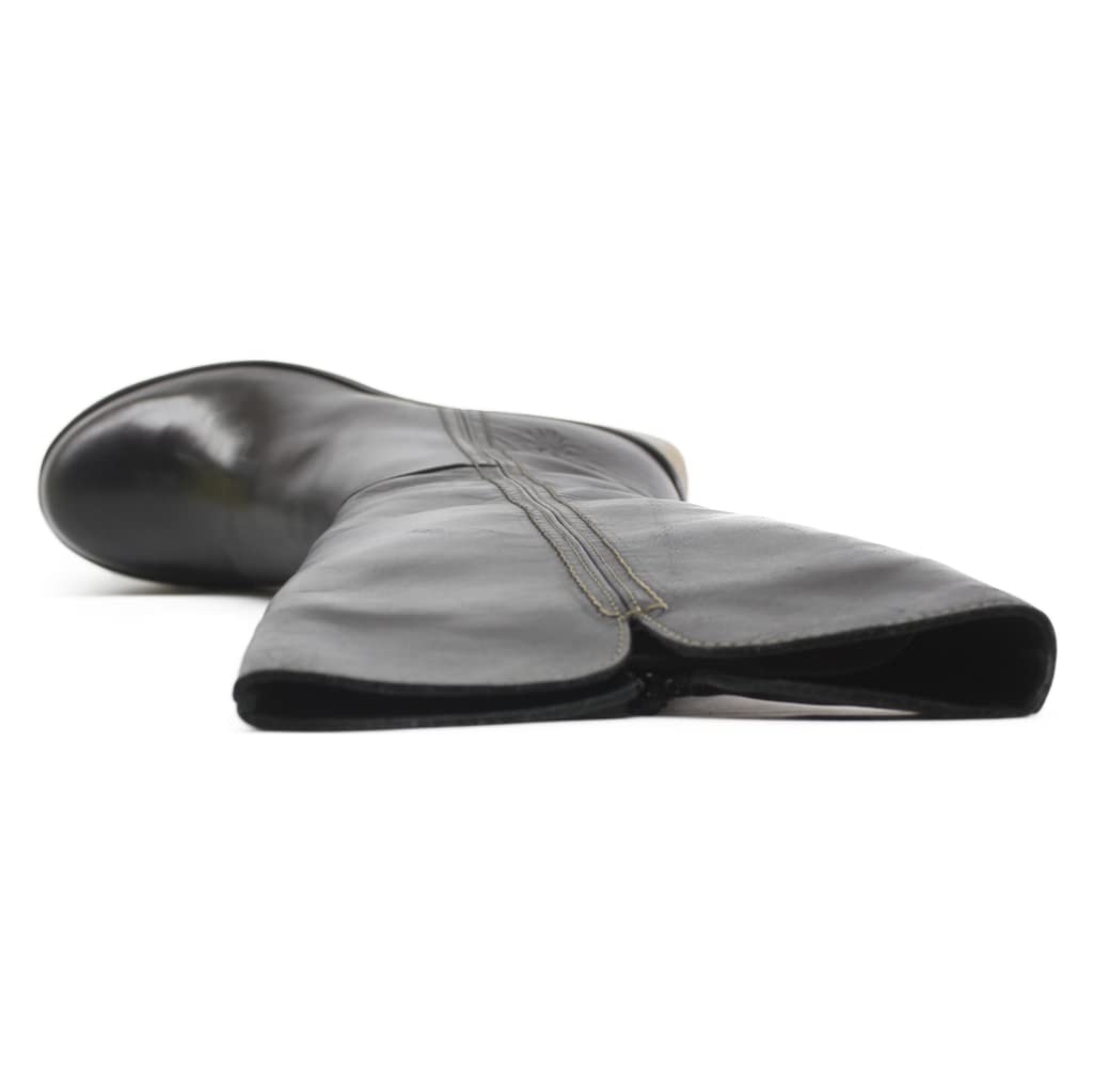 FLY London NELA407FLY Black Oil Suede EU 39 (US Women's 8-8.5) M