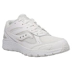 Saucony Cohesion 14 LACE to Toe Running Shoe, White, 4.5 US Unisex Big Kid