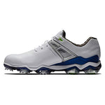FootJoy Men's Tour X Previous Season Style Golf Shoes, White/Navy/Lime, 7.5 Wide