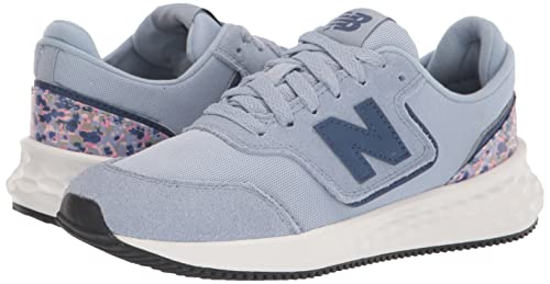 New Balance Women's Fresh Foam X-70 V1 Sneaker, Dusk Blue/Moon Shadow/White, 10