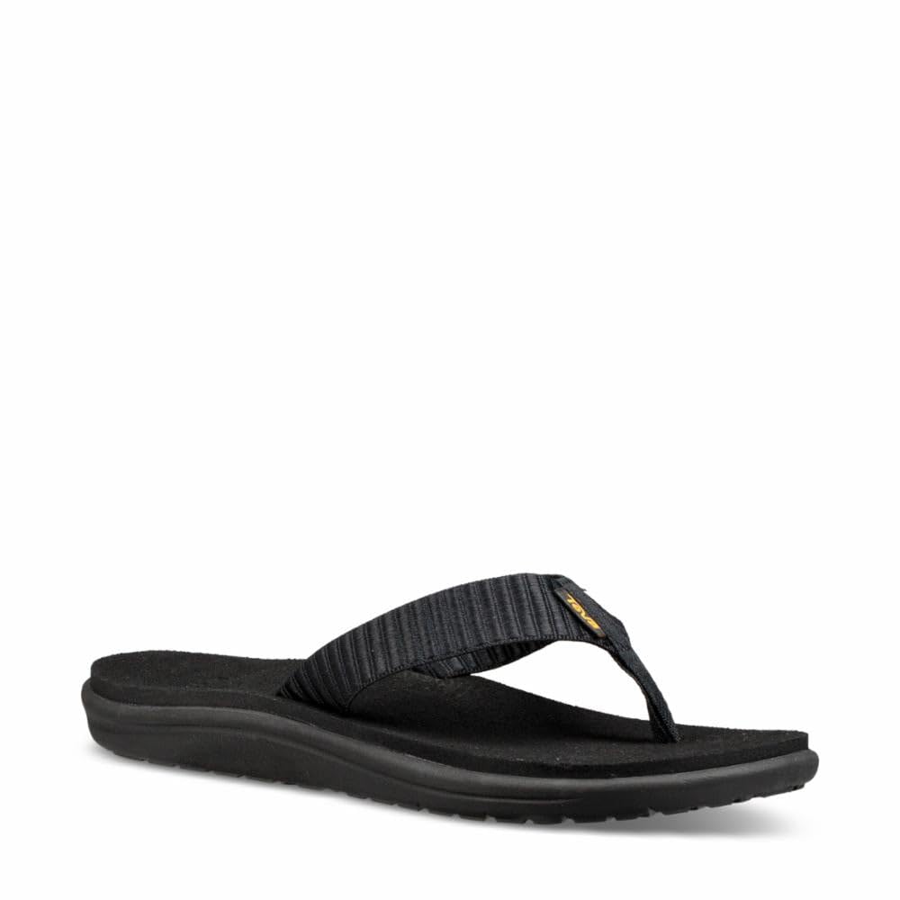 Teva Women's Voya Flip Flop 8 Bar Street Black