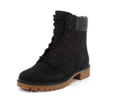 Timberland Womens Jayne 6-Inch Waterproof Black Nubuck Boot - 7.5 M