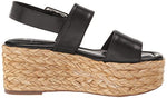 Marc Fisher LTD Women's PATRYCE Espadrille Wedge Sandal, Black 001, 7