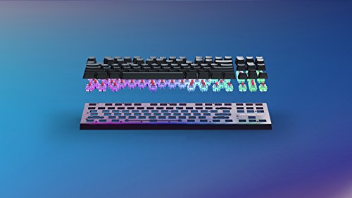 SteelSeries Apex M750 TKL, Compact Mechanical Gaming Keyboard, Tenkeyless, Per-Key RGB Illumination, 6 Macro Keys, UK QWERTY Layout