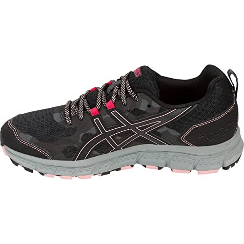 ASICS 1012A170 Women's Gel-Scram 4 (D) Running Shoe, Black/Dark Grey - 9 D US