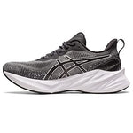 ASICS Women's NOVABLAST 3 LE Running Shoes, 6.5, White/Black