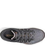 Saucony Women's Freedom ISO Running Shoe, Grey/Denim, 10.5 Medium US