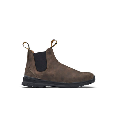Blundstone Unisex Active Range Leather Pull-On Boot Brown 6.5 Medium UK