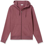 Amazon Essentials Men's Full-Zip Fleece Hoodie (Available in Big & Tall), Purple, Medium