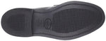 Bates Men's Leather Uniform Oxford, Black, 6 E US