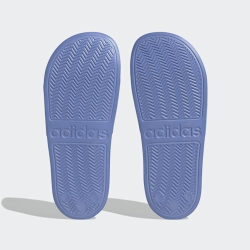 adidas Adilette Shower Blue Dawn/Gold Metallic 8 B (M)