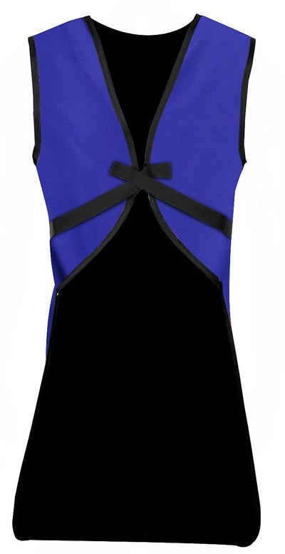 ATTENUTECH Economy Apron Frontal, Tie-Front, .50mm Pb LE, Lightweight, Royal Blue (X-Large)