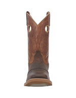 Laredo Men's Ripley Western Boot, Dark Brown/Tan, 11.5