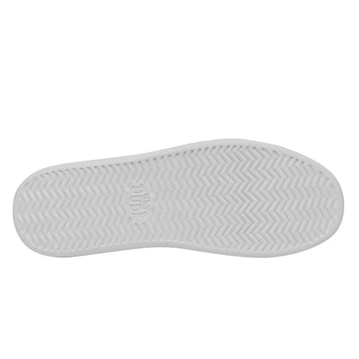 Hey Dude Cody Desert White/Black Men's Size 14 | Unisex Sneakers | Unisex Slip On Shoes | Comfortable & Light-Weight