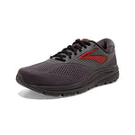 Brooks Mens Addiction 14 Running Shoe - Black/Blackened Pearl/Samba - D - 14