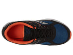 Saucony Cohesion 14 Alternative Closure Sneaker, Black/Navy/RED, 1.5 Wide US Unisex Big_Kid